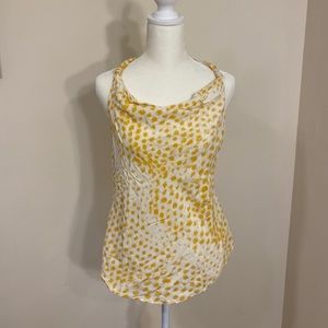 Cowl neck tank top